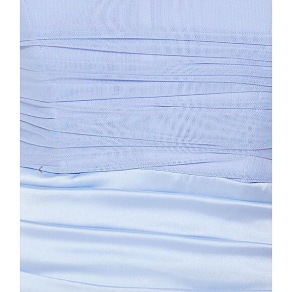 Hello Molly Fortune Seeker Midi Dress Blue Semi-lined Slight-stretch Party - Picture 15 of 15